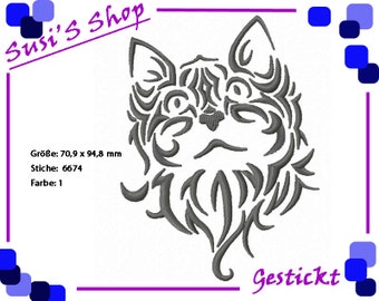 Katze - Stickdatei -