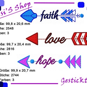 Arrows - Embroidery File