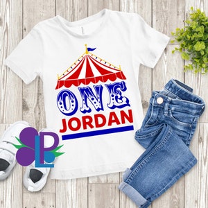 Boys Circus Birthday Shirt | Circus Party | Circus Theme | Kids Carnival Birthday Shirt | Ringmaster party shirt | Boy carnival Shirt