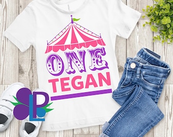 Girls Circus Birthday Shirt: Carnival Party Theme