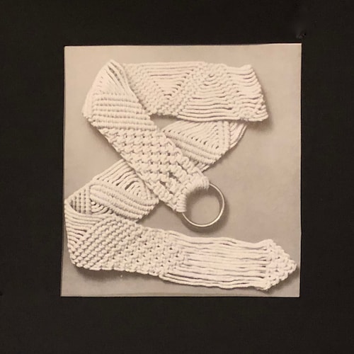 macrame belt diy