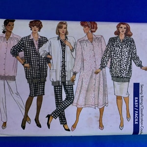 UNCUT Butterick 5914 Misses Maternity Cardigan, Dress, Top, Skirt and Pants Sewing pattern -  Size 8-10-12 or -14-16-18