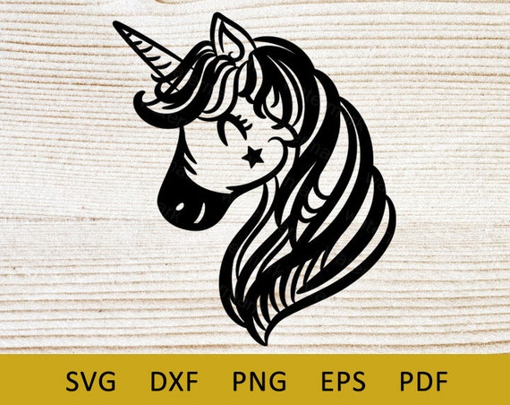 Download Unicorn Svg Unicorn Head Svg Unicorn Horn Svg Pony Cut Etsy