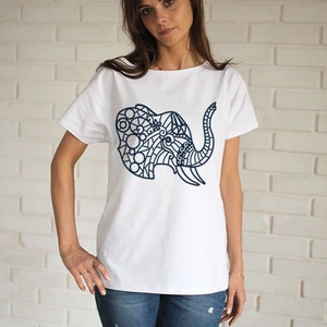 Elephant Svg, Elephant Trunk up Svg, SVG Elephant Face, Cut File ...