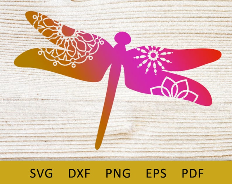 Free Free 70 Dragonfly Layered Mandala Svg SVG PNG EPS DXF File