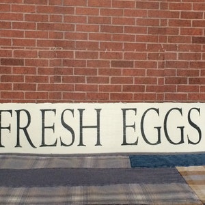 Fresh Eggs Wood Sign,Fresh Eggs,Country home decor,Farmhouse home decor,Rustic home decor,Fixer Upper,Farmhouse Gift