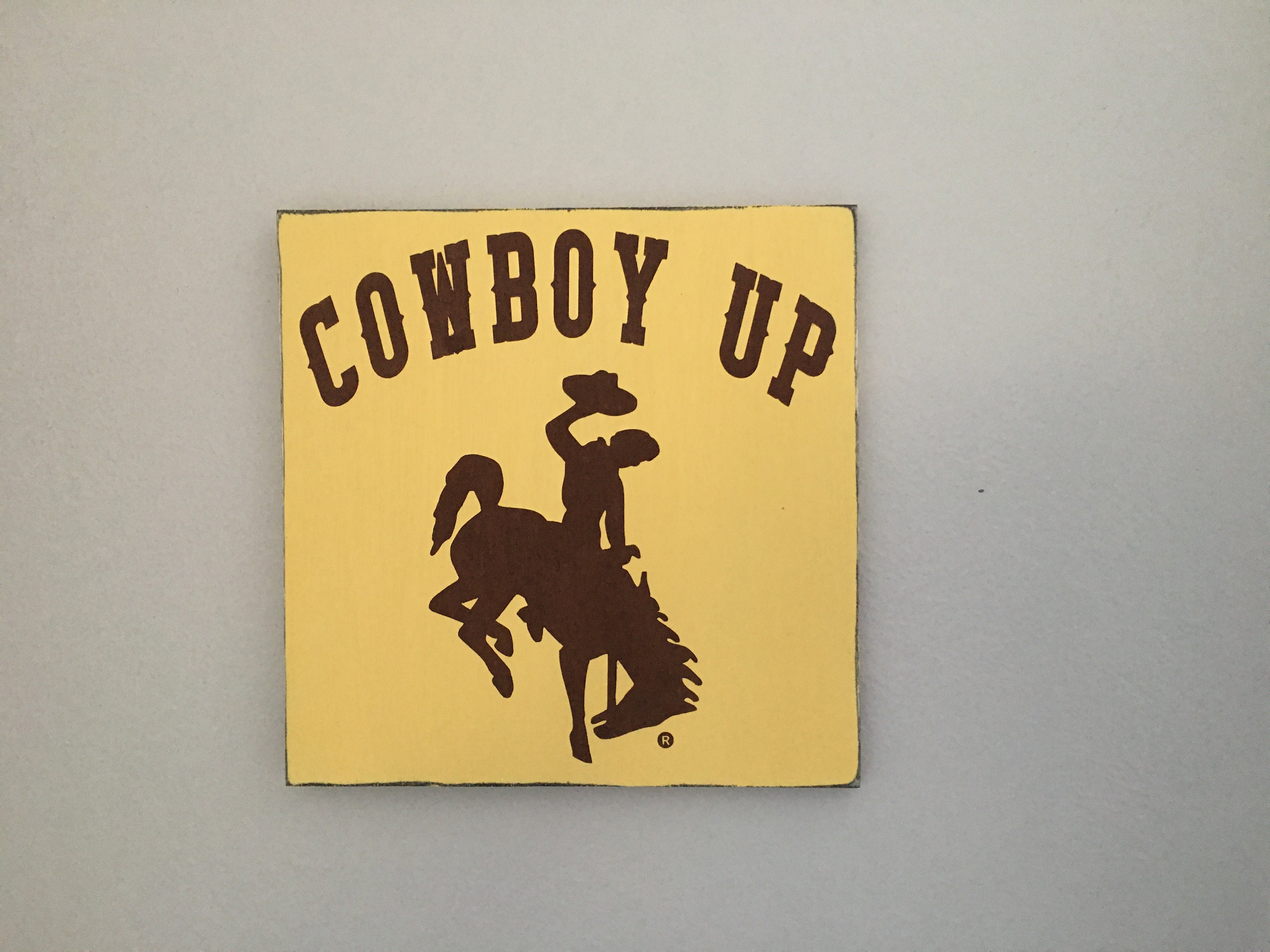 thumbnail image 2 of Welcome To The Wild West Giddy Up - Horse Metal Sign 741207-741213 2 of 9