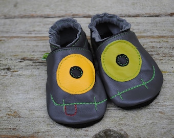 Baby Shoes Lil Monsta "Urgh!Grey"