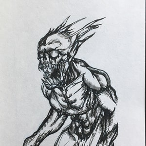 Skeleton monster