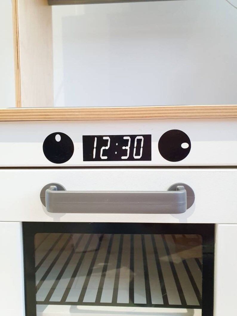 Suit Ikea Duktig Kitchen Ikea Play Kitchen Sticker Bundle Clock X2 Oven Dials Smp Microwave Keypad And Dishwasher Vinyl Sticker Pack Stickers Labels s Paper Party Supplies Dekorasyonu Net