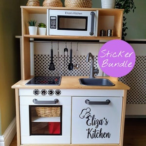 personalised toy kitchen