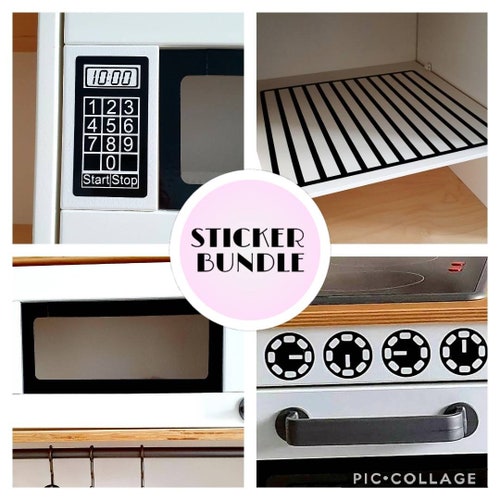 Oven / Stove Sticker / Decal for IKEA DUKTIG Play Kitchen Etsy