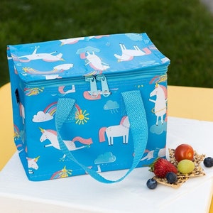 Personalisierte Einhorn Lunch Bag - Bestickt