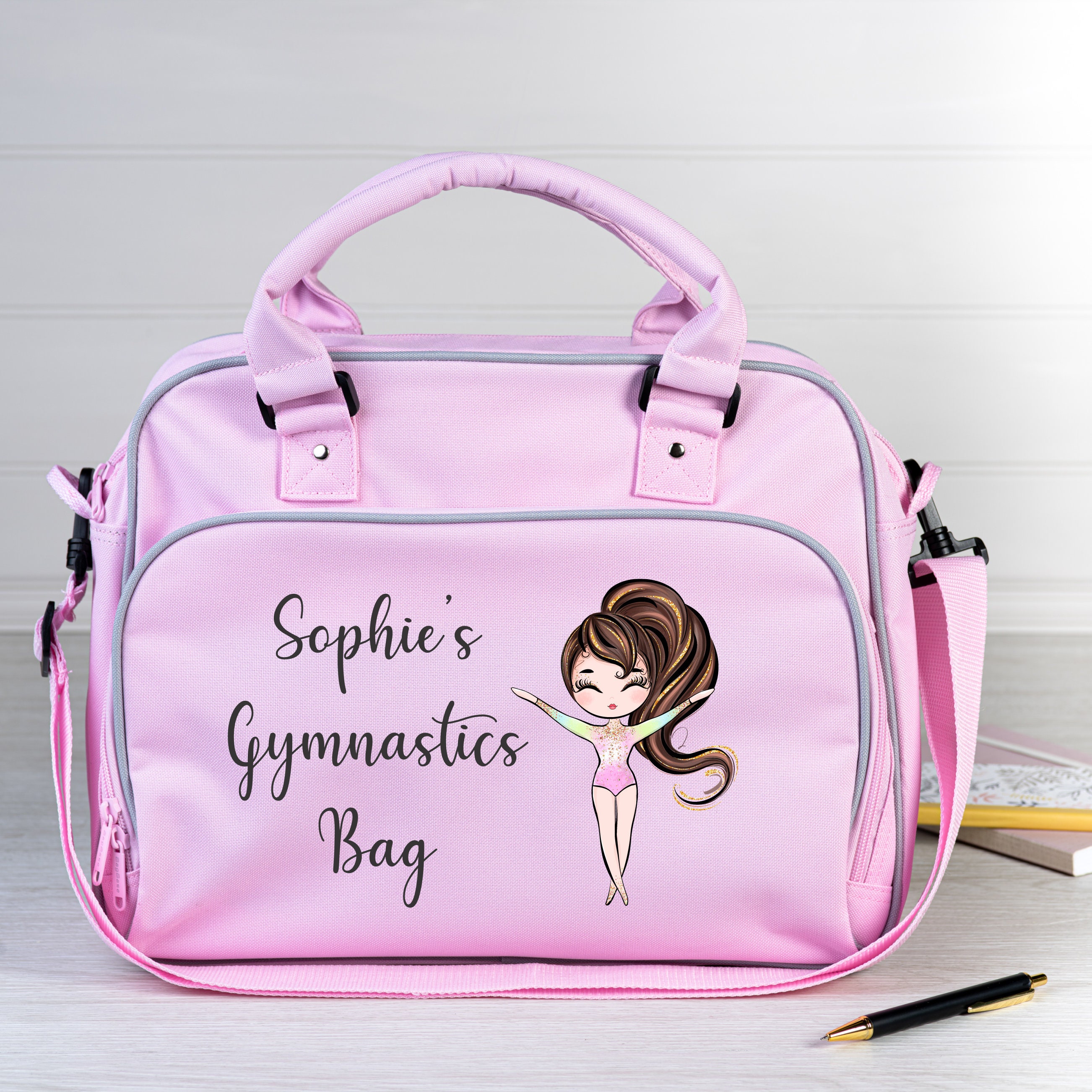 Personalised Gymnastics Socks Gym Trainer Liners Gym Bag Christmas Stocking  Filler Gymnast Glitter Present Gift Girls Adults Birthday Gift 