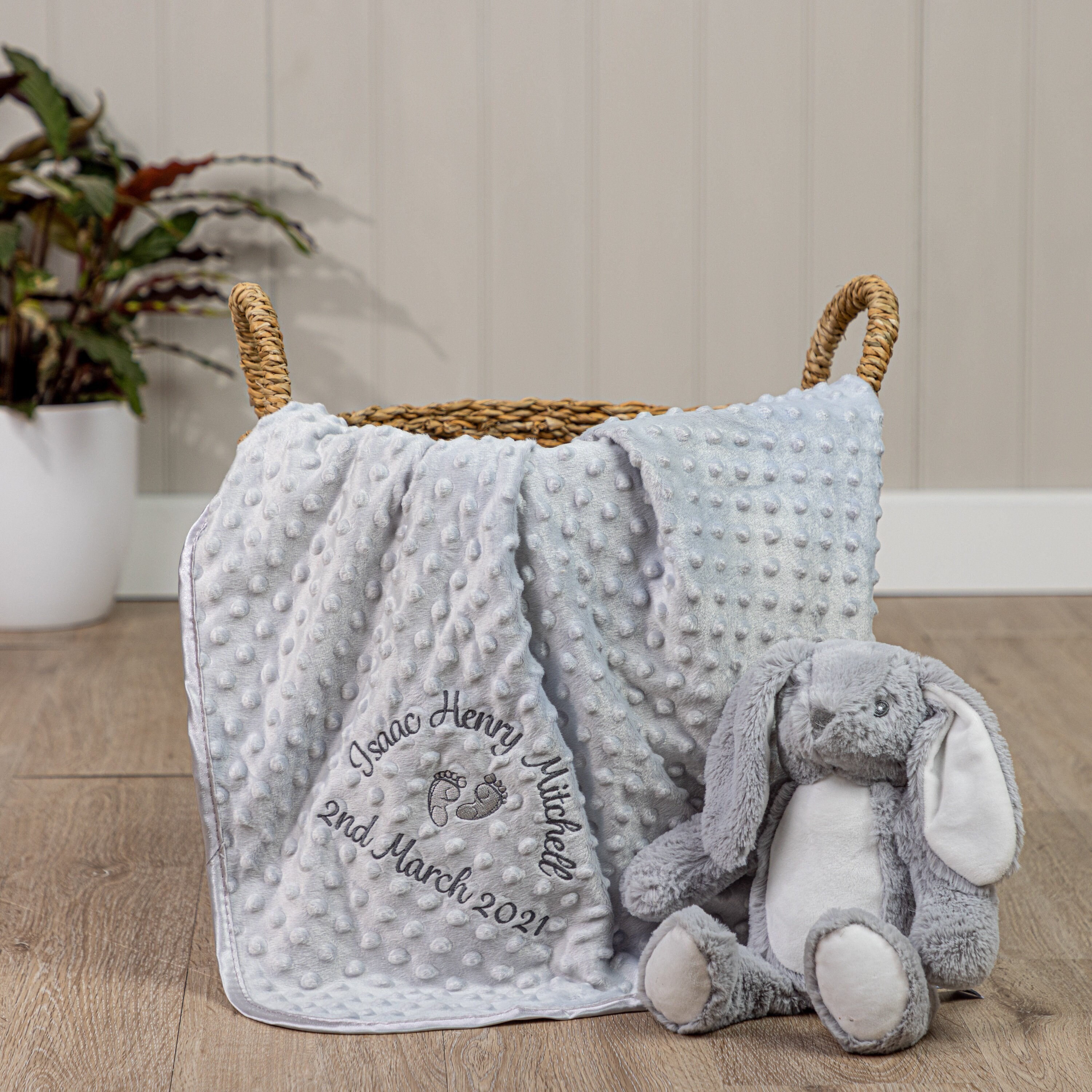 Bluey Blanket For Girls Personalized Baby Blanket Super Soft