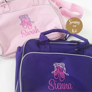 Gepersonaliseerde Pink Junior Ballet Danstas afbeelding 3