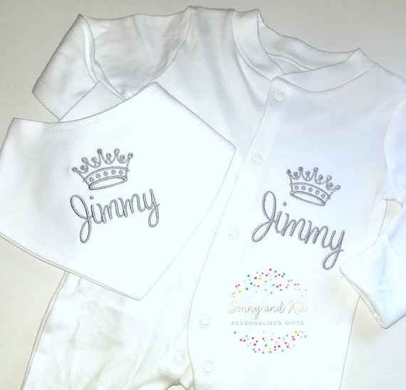 royal baby sleepsuit