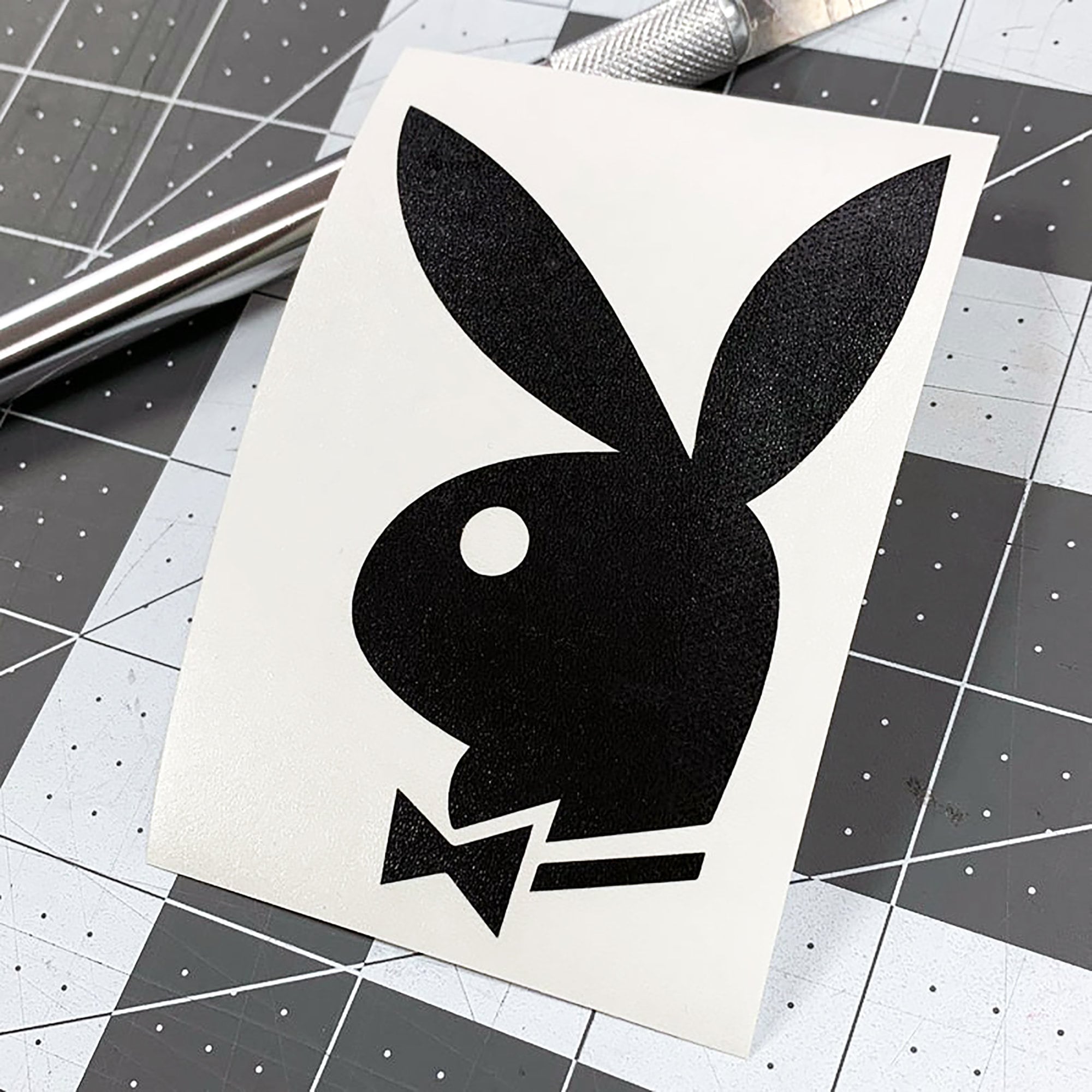 Playboy Bunny Vinyl Decal | Etsy