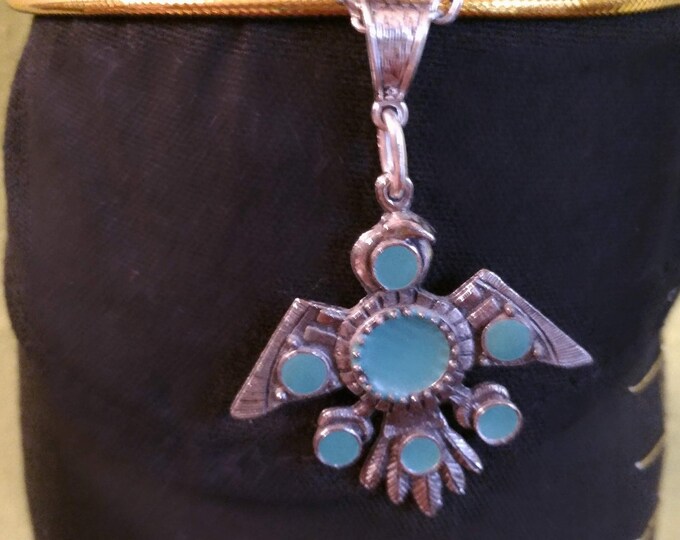 Stylized Thunderbird Necklace