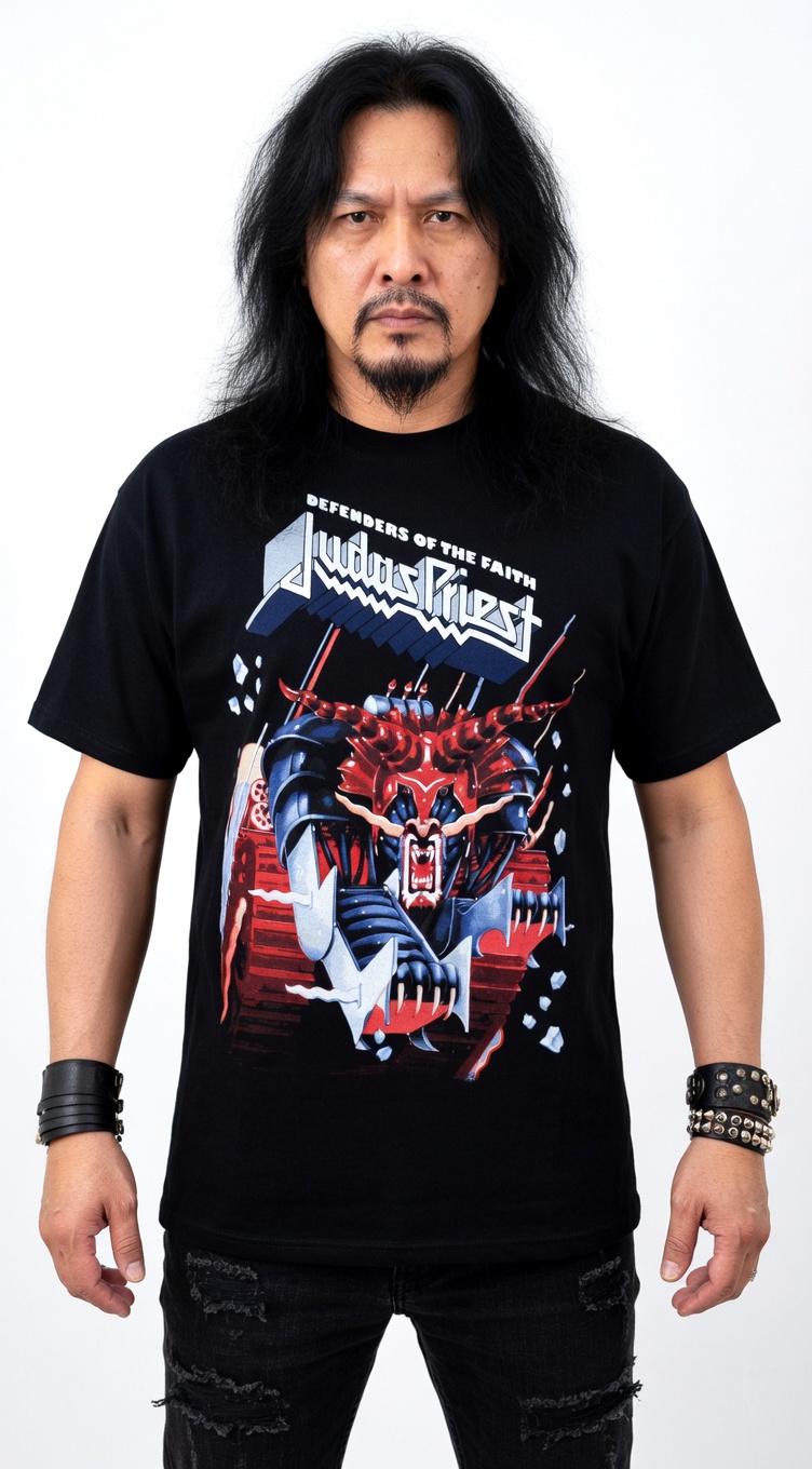 Judas Priest Shirt Defenders of the Faith 30th Anniversary Sz XL