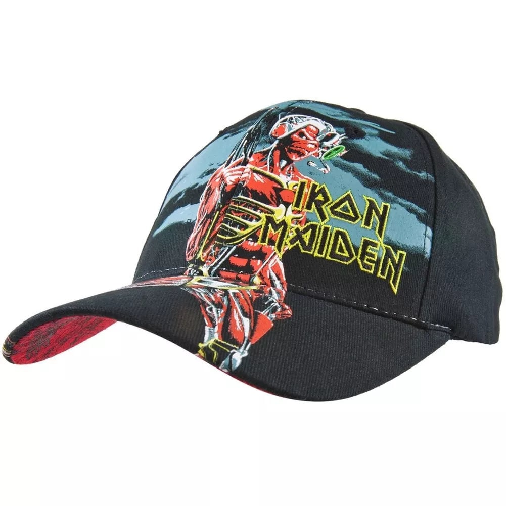 Iron Maiden Cap Hat Somewhere in Time Ultra Fit Licensed