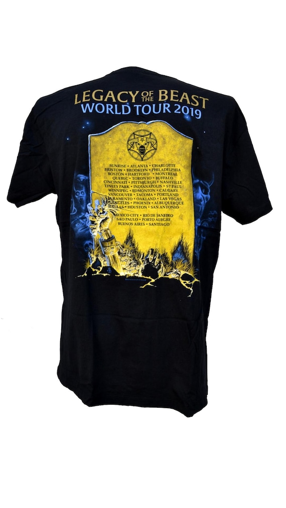 Iron Maiden Shirt Live After Death / Legacy of the Beast Tour 2019