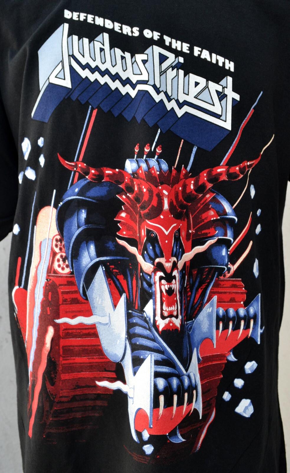 Judas Priest Shirt Defenders of the Faith 30th Anniversary Sz XL