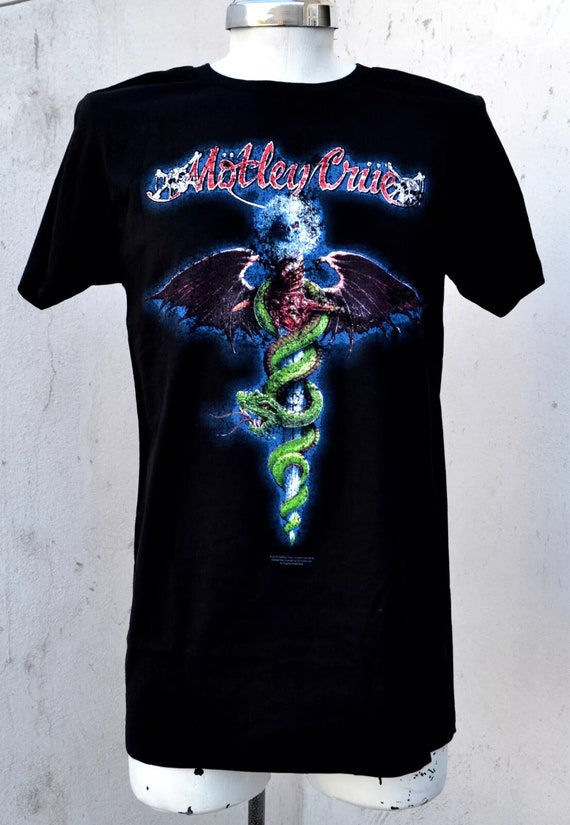 Motley Crue Shirt Dr. Feelgood Crew Fans SRSX Licensed New - Etsy