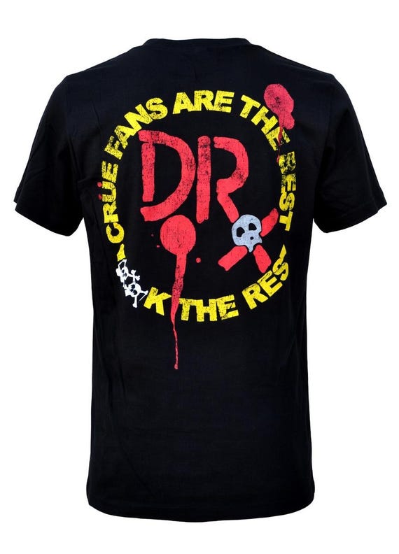 Motley Crue Shirt Dr. Feelgood Crew Fans SRSX Licensed New - Etsy