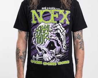 NOFX Shirt Punk in Drublic 40 Years Japan Dates Final Tour 2024