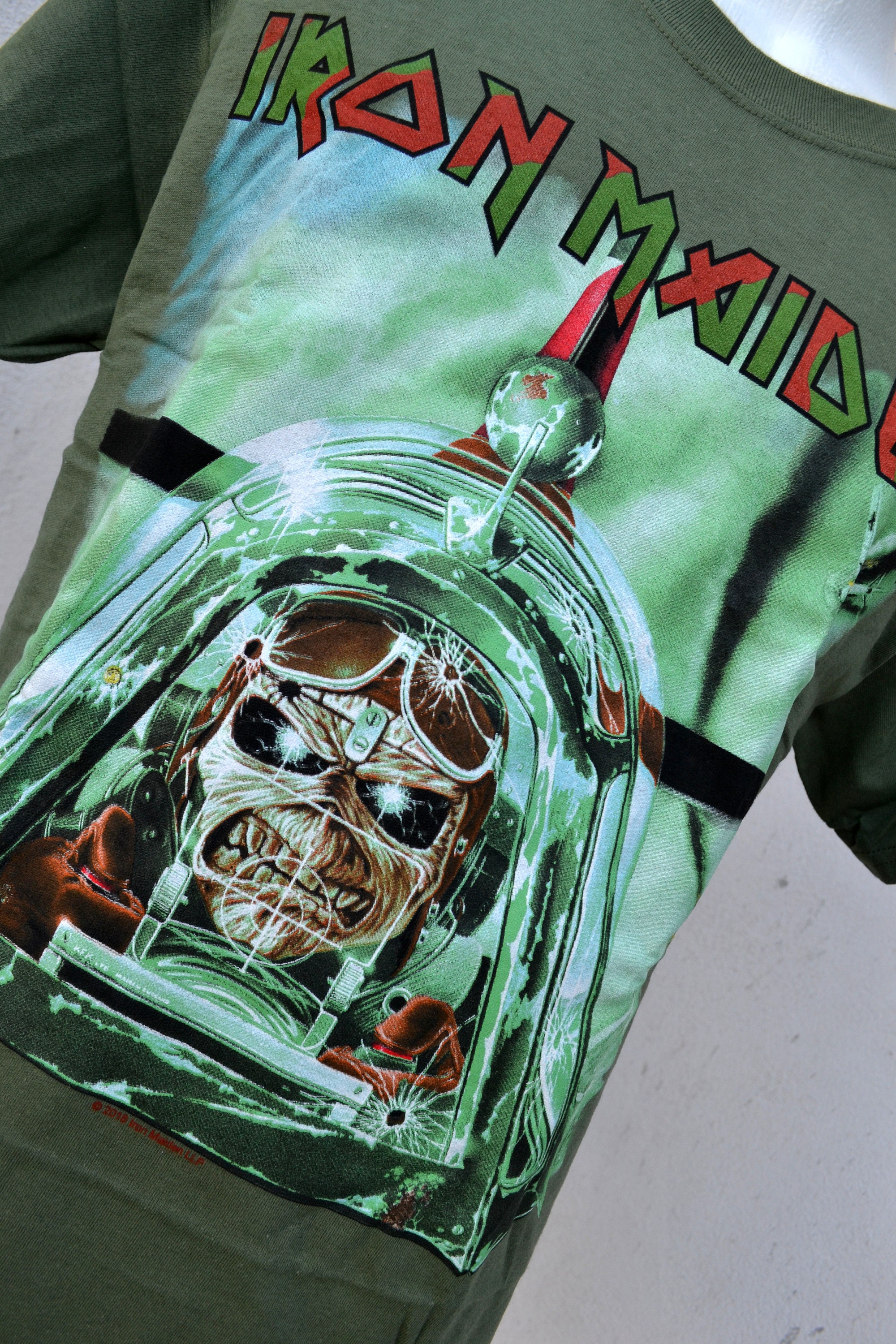 Playera Rock Iron Maiden Aces High | Meses sin interés