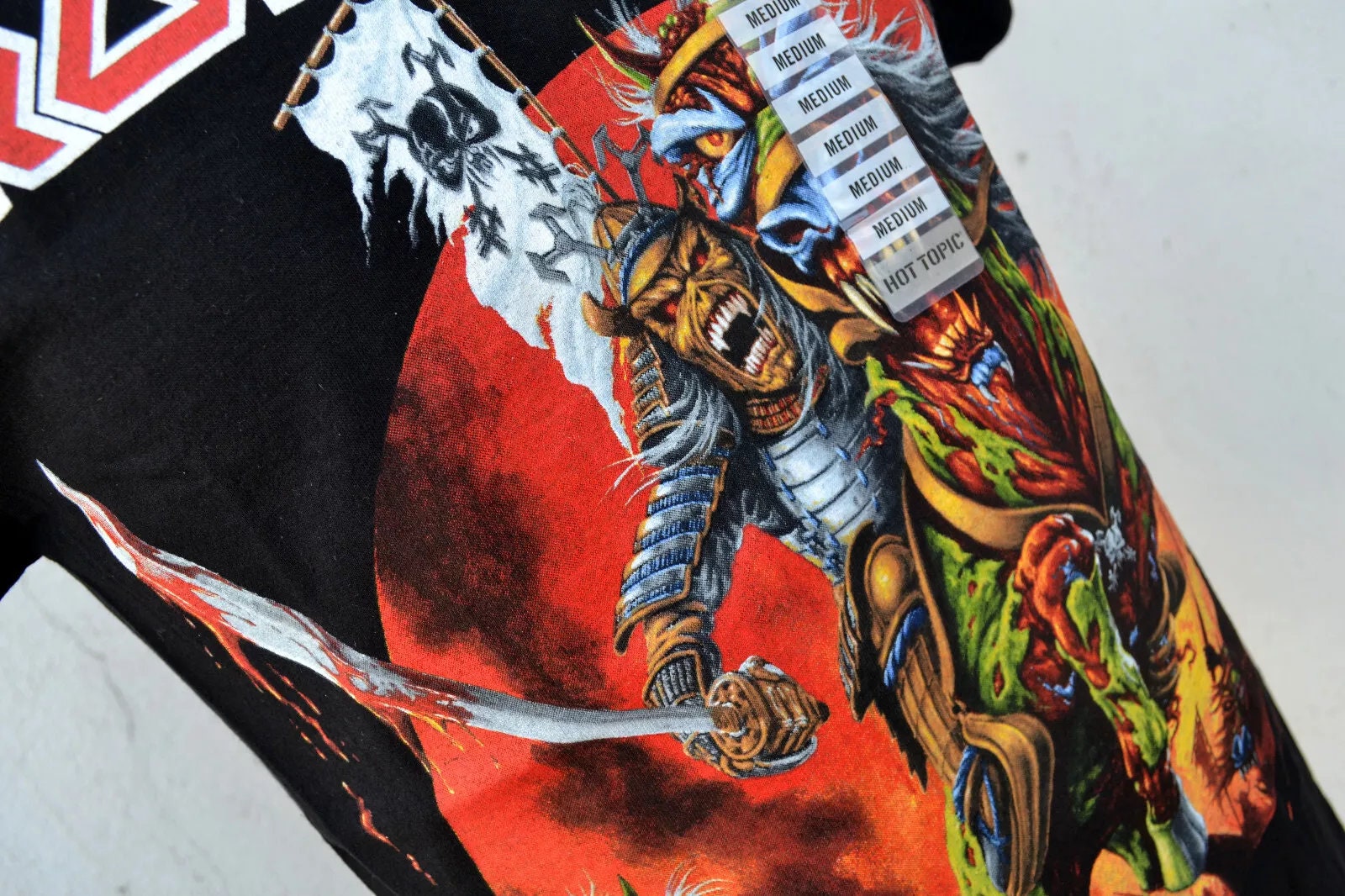 Iron Maiden Shirt the Final Frontier Japan Tour 2011 Samurai VTG