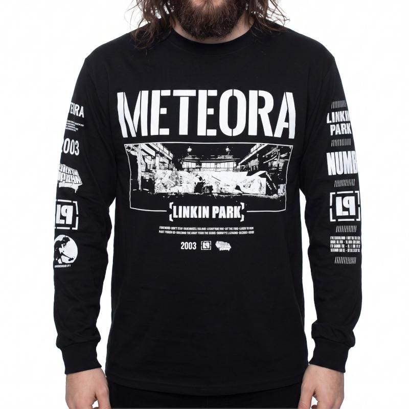Linkin Park Shirt Meteora Numb Long Sleeve Licensed Merch SRSX - Etsy