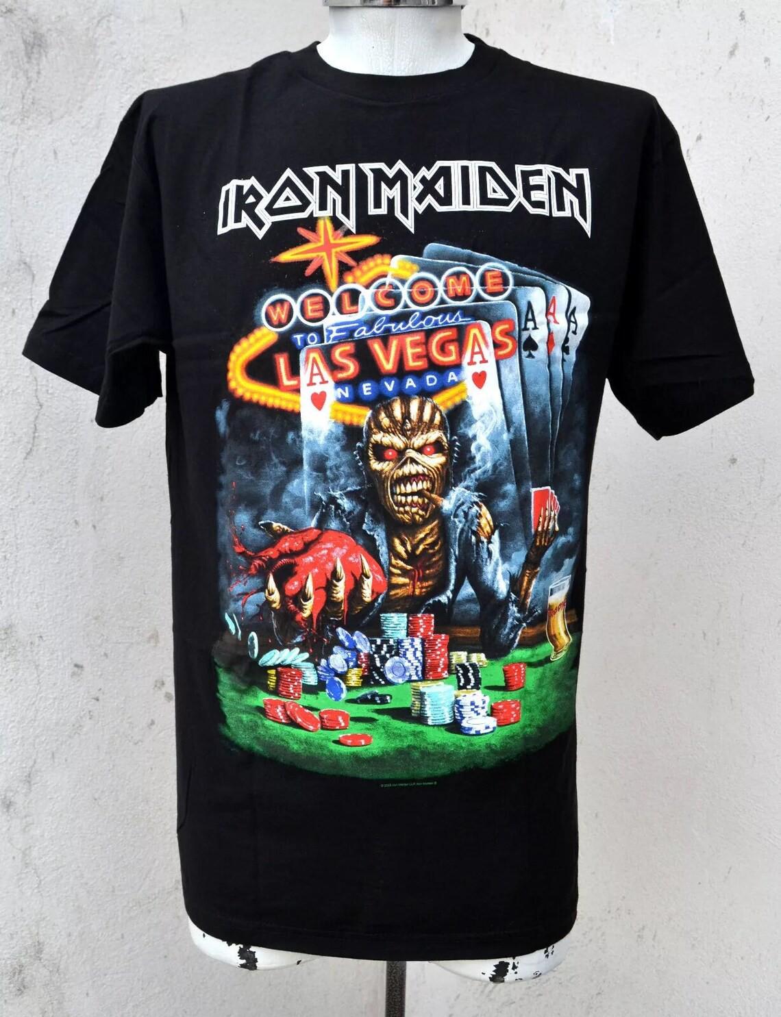 Iron Maiden Book Of Souls Skull T-shirt zwart XXL 100% katoen Band merch, Bands, Schedels