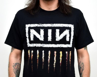 Nine Inch Nails Shirt the Downward Spiral Licensed Merch SRSX NIN