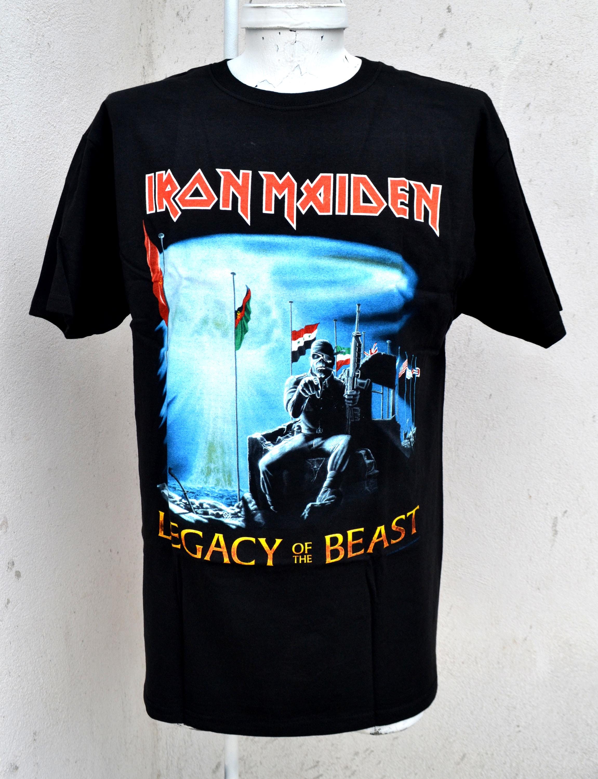 Iron Maiden Shirt 2 Minutes to Midnight Legacy of the Beast Tour