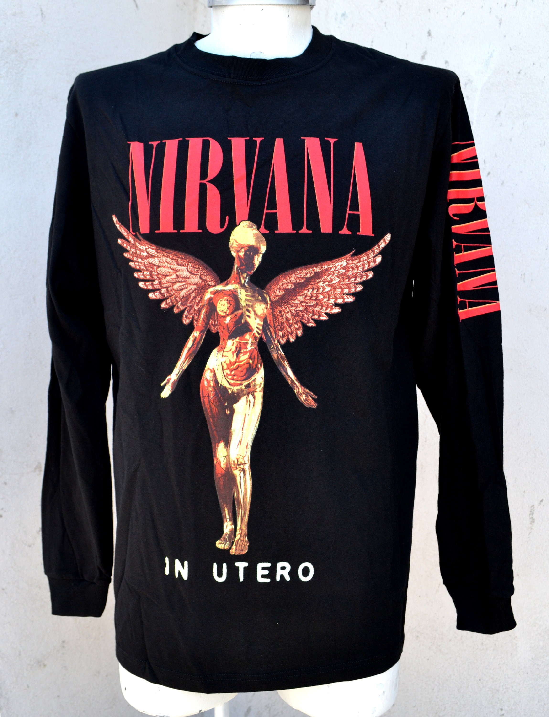 Nirvana T Shirt in Utero - Etsy Nirvana T Shirt in Utero - Etsy