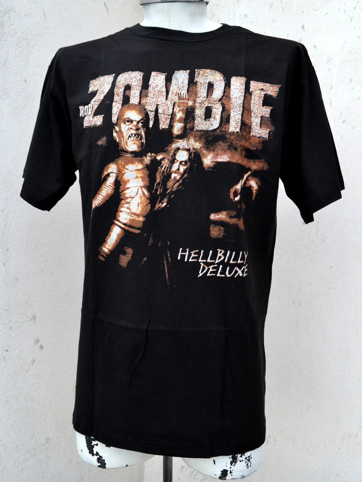 Rob Zombie Shirt Hellbilly Deluxe Tour 1998-99 Official New