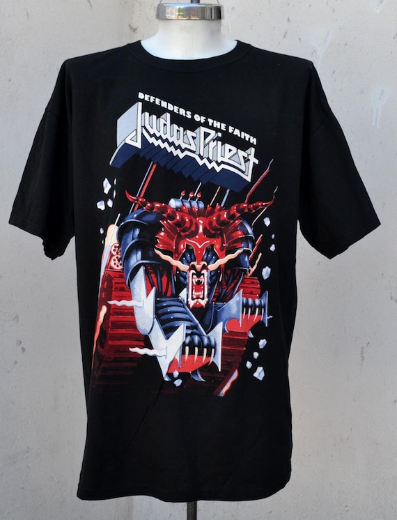 Judas Priest Shirt Defenders of the Faith 30th Anniversary Sz XL