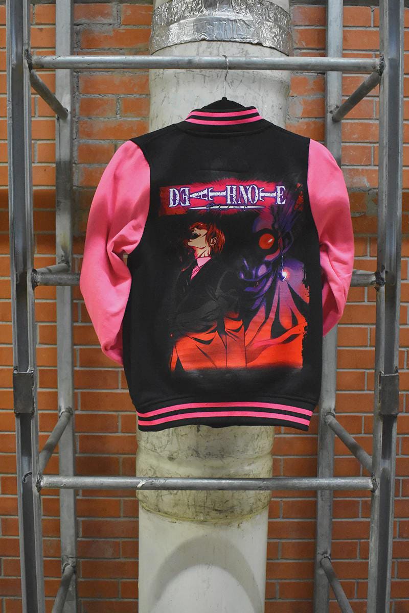 Death Note Jacket - Etsy Death Note Jacket - Etsy