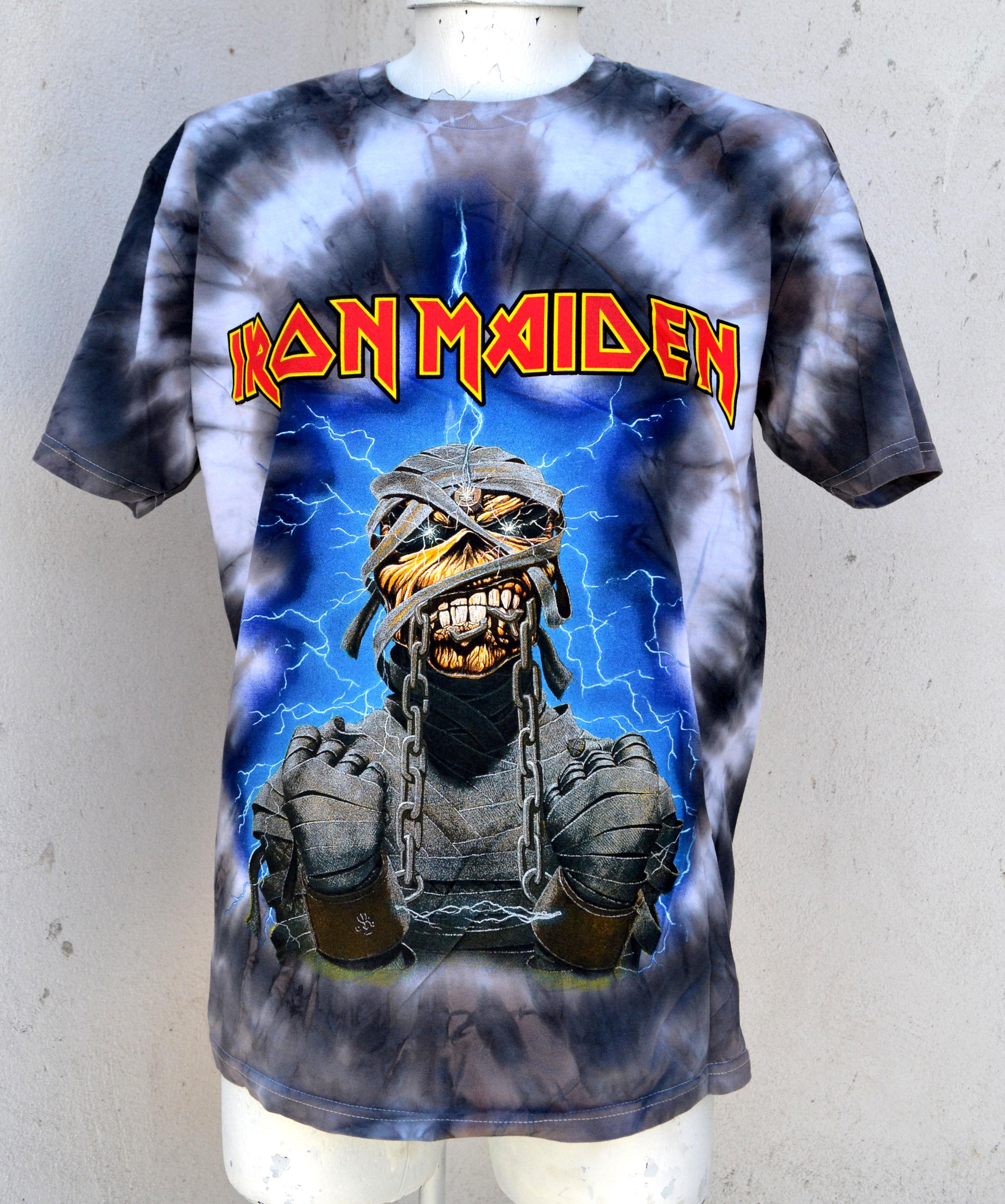 Iron Maiden Powerslave Egypt Tour T-Shirt - Official Licensed Band Tee In Heather Grey - Men's Size XL - View #14