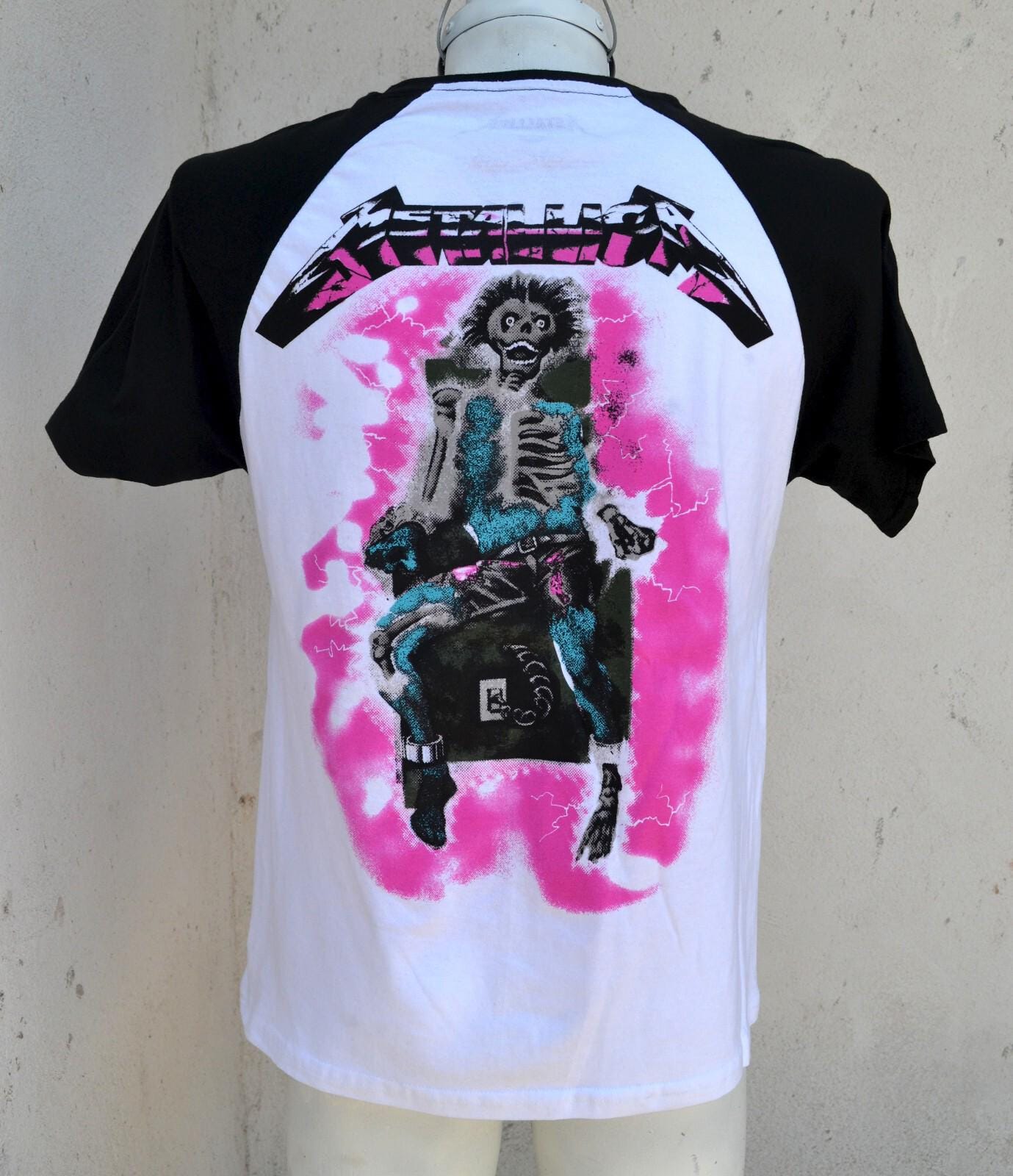 Metallica Womens Shirt Ride the Lightning Licensed Merch Srsx
