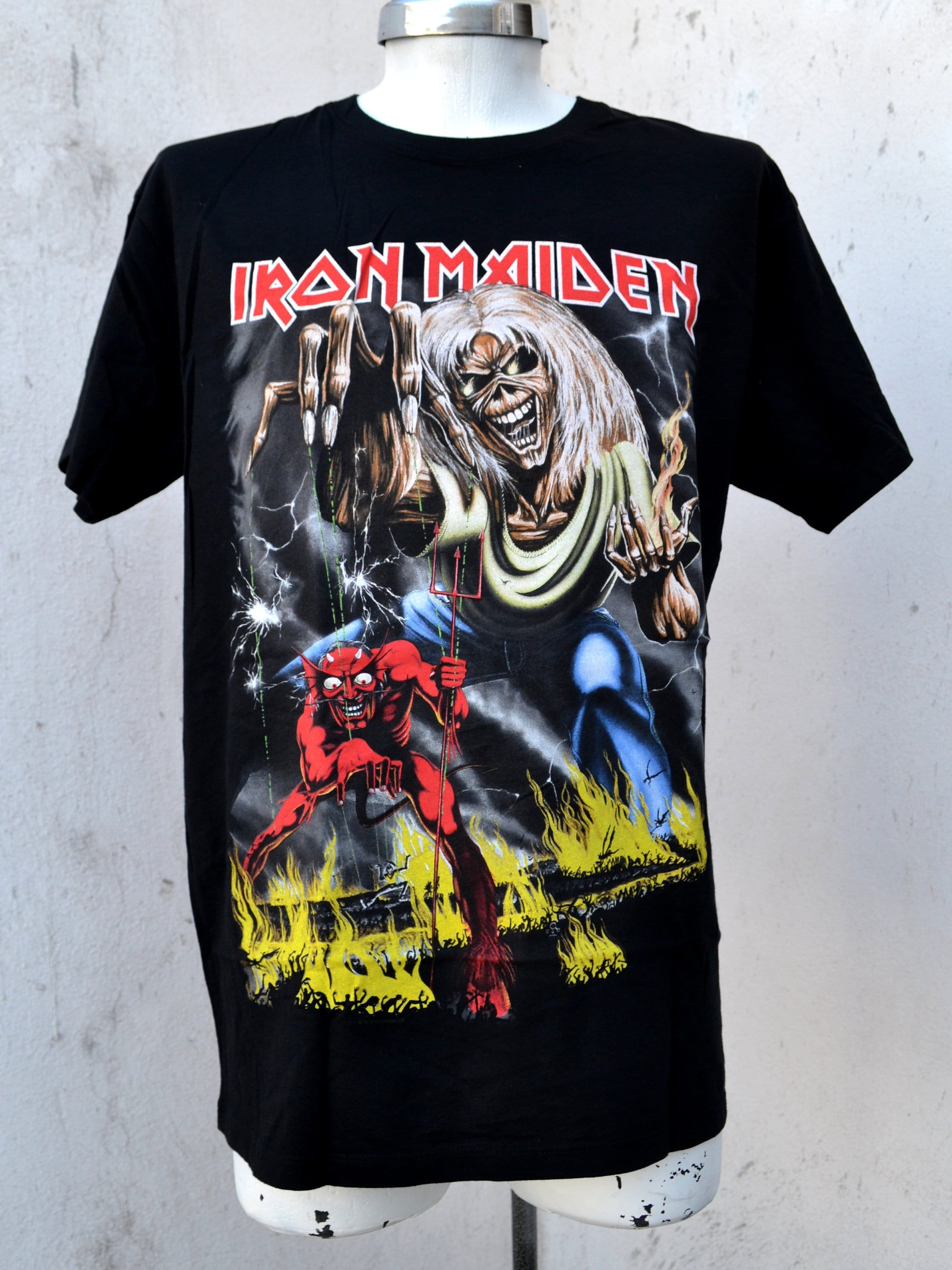 Iron Maiden Shirt the Number of the Beast / Purgatory From Legacy of the  Beast Tour 2019 Licensed - Etsy Canada