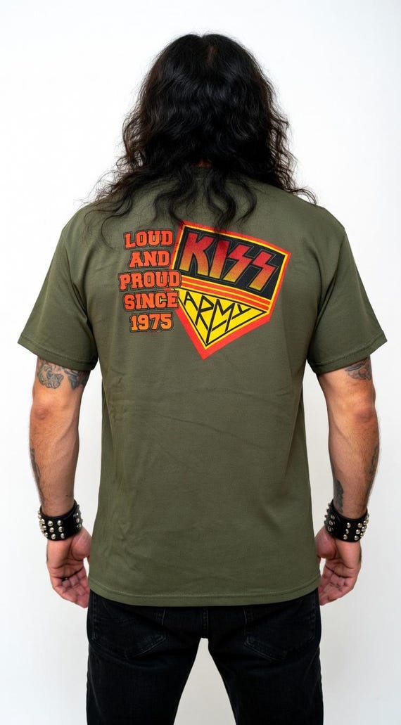 KISS Shirt KISS Army Official Member Shirt 2007 Loud Proud Since