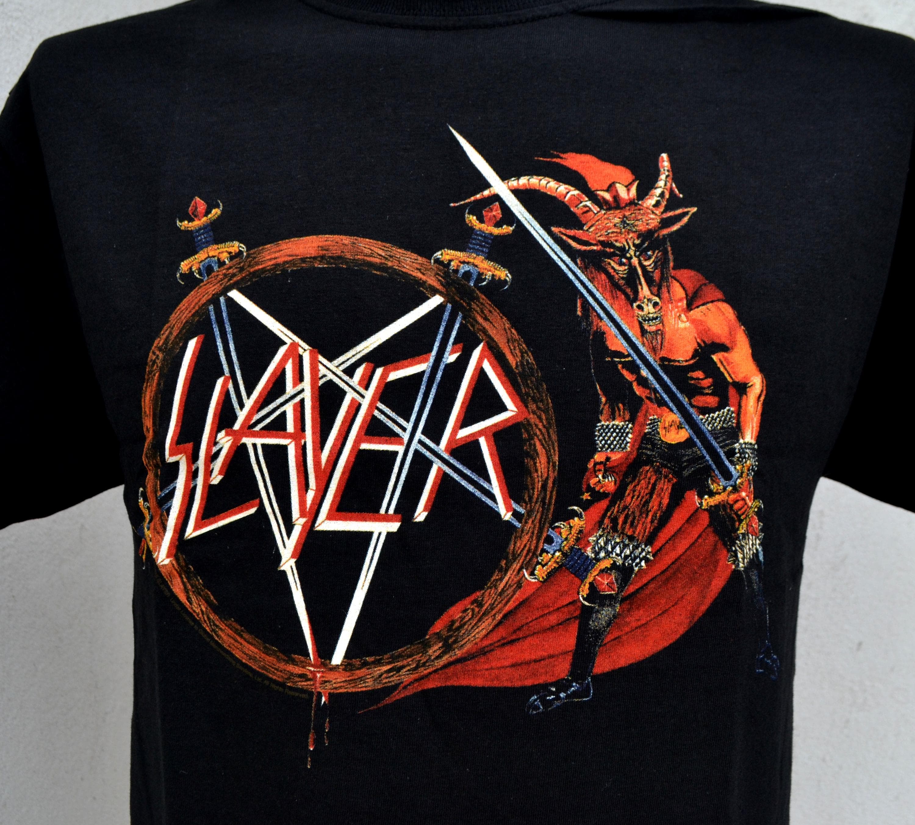Slayer Shirt Show No Mercy 2015 VTG Licensed Official - Etsy