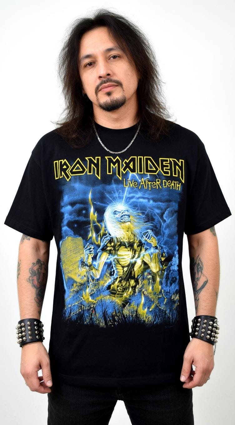 Iron Maiden Shirt Live After Death / Legacy of the Beast Tour 2019