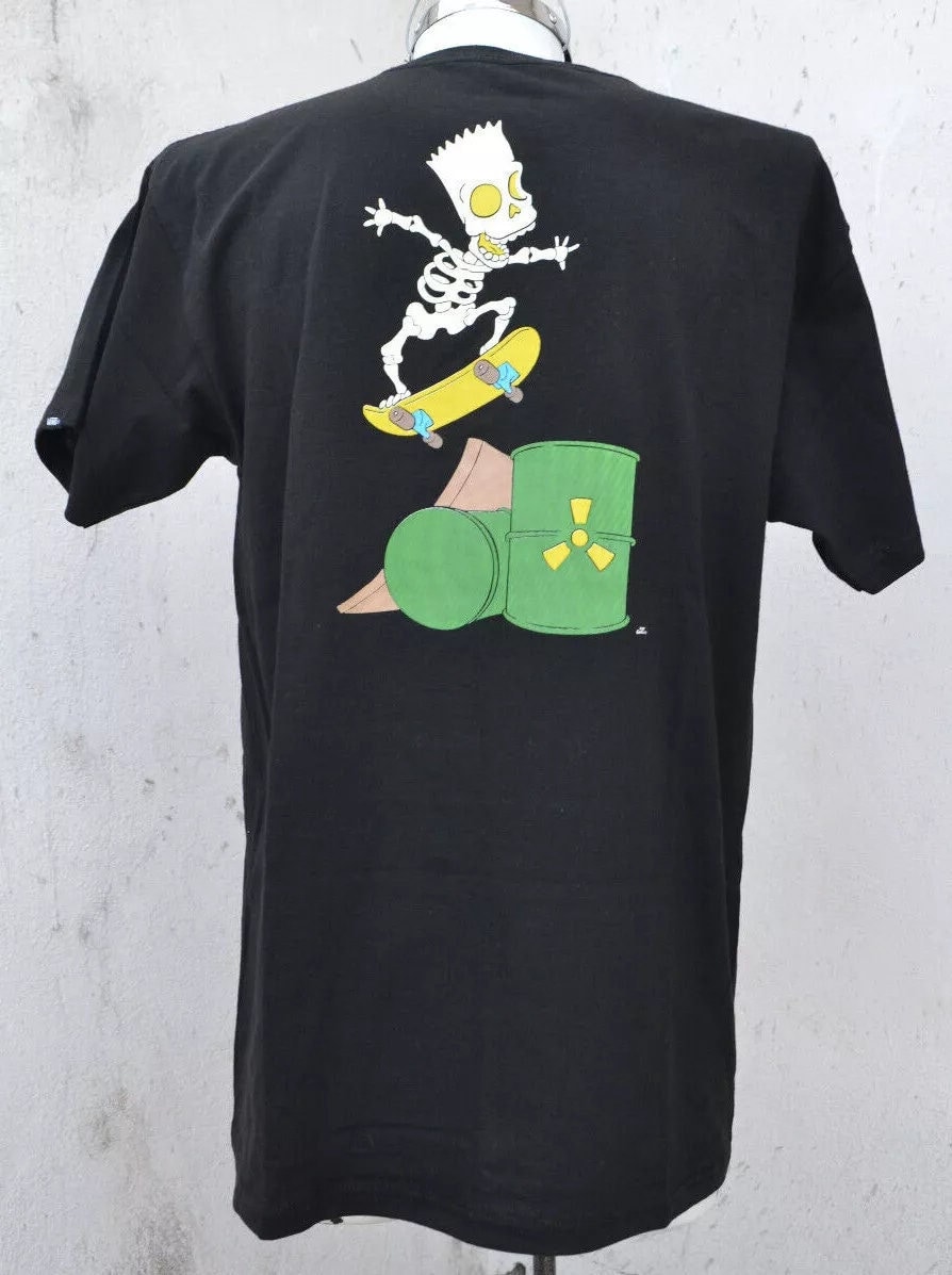 Vans X the Simpsons Skate Bart Shirt Adult Sizes - Etsy