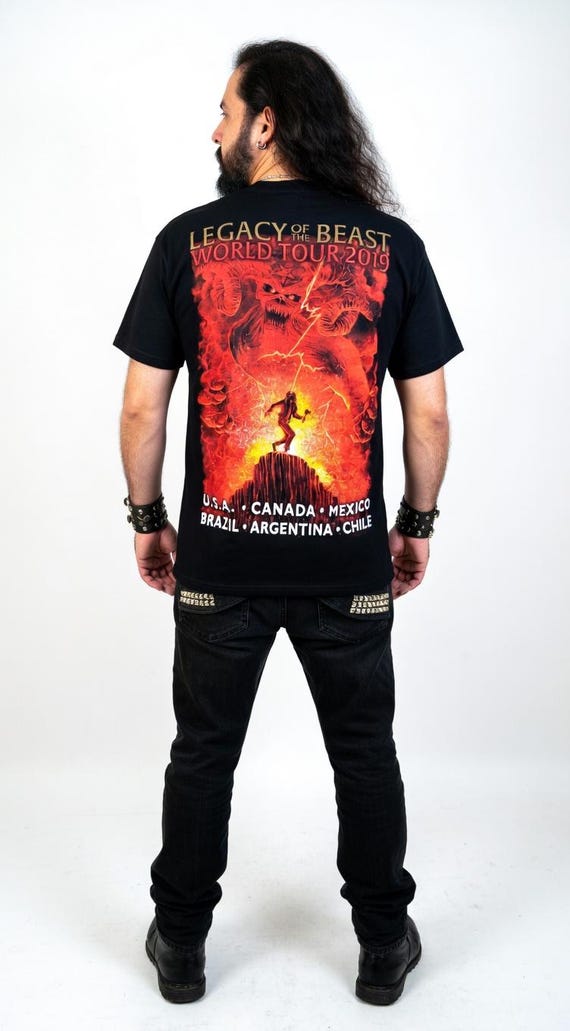 Iron Maiden Shirt North American Limited Edition Legacy of the