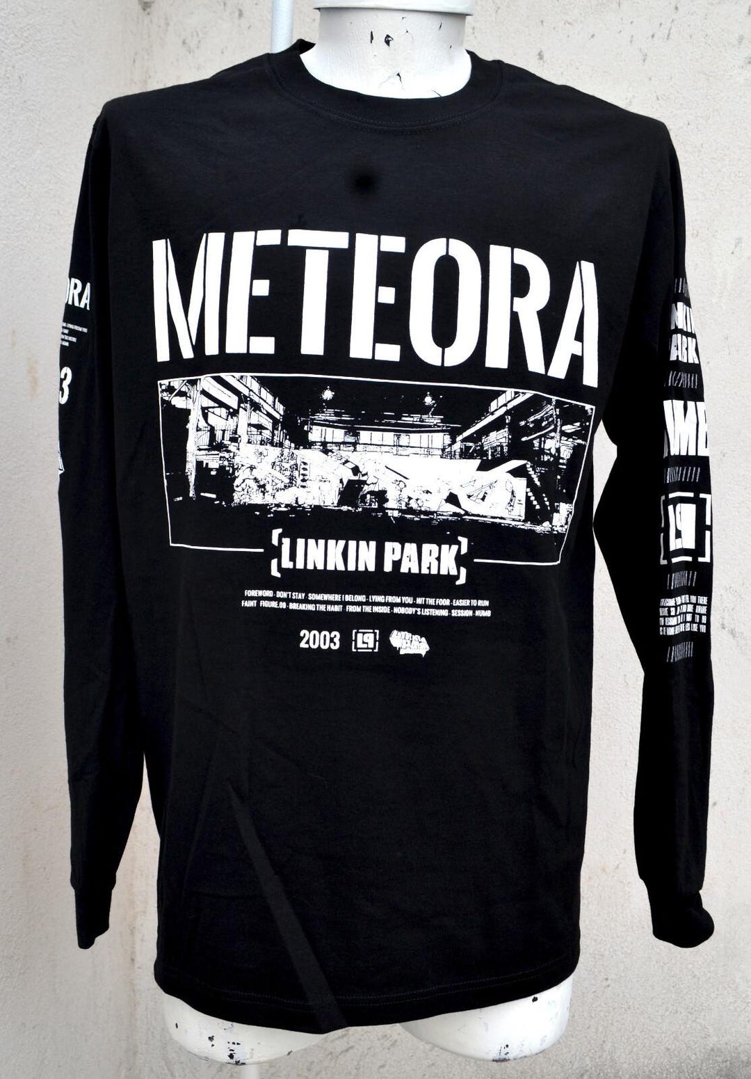 Linkin Park Shirt Meteora Numb Long Sleeve Licensed Merch SRSX - Etsy