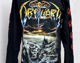 Obituary Shirt the End Complete Long Sleeve Official Merch